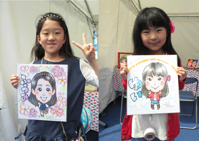 似顔絵イベント出演！お客様に笑顔をプレゼントしませんか アート ...